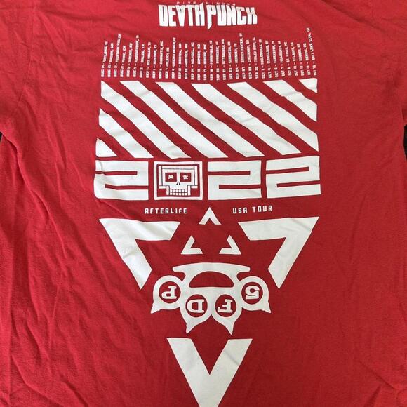 Five Finger Death Punch 2022 Tour Tee L - Picture 6 of 6